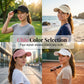 🔥SunSafeTok Women’s High Ponytail Visor Hat 🧢 Breathable, Open-Top UV400 Protection ☀️🇬🇧  Perfect for Running, Hiking, Beach Days & Everyday “That Girl” Style 💁‍♀️✨