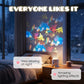 🔥LED Starry Ocean Projector – 360° Rotating Night Light with Sky & Ocean Waves 🌌🌊 | USB Mood Lamp for Bedroom & Kids’ Room 💤