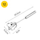 ❄️Summerfresh 50% OFF!🥚Stainless Steel Push-Action Rotary Whisk – Manual Egg Beater for Eggs, Sauces & Light Batters