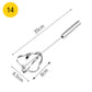❄️Summerfresh 50% OFF!🥚Stainless Steel Push-Action Rotary Whisk – Manual Egg Beater for Eggs, Sauces & Light Batters