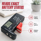Universal Digital Battery Tester