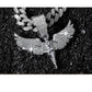 🎉 2026 SALE 50% OFF! ✨ Men's Sparkling Rhinestone Pendant Necklace – AAA Rhinestones, Iconic Wing Sculpture & Long-Lasting Shine 💎