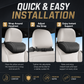 🚗💤 Relieve Driving Fatigue! Universal Memory Foam Car Headrest Neck Pillow, Ergonomic Support Auto Neck Cushion for Long Road Trips