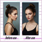 🏆 Temporary offer: buy one, get one free 🔥✨ Create a chic, casual bun in a snap 💖
