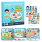 Kids Magnetic Quiet Book Folding Puzzle Scene Early Educational Toy for Boys Girls