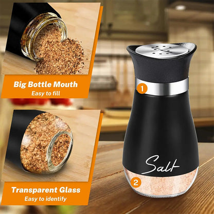Penguin Salt & Pepper Set – Easy Refill, No Mess