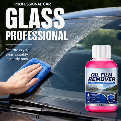 🚗50% OFF NOW! Car Glass Oil Film Remover Windshield Cleaner – Professional Automotive Glass Cleaning Agent, Quickly Remove Oil‑Film, Road Grime & Water Stains for Crystal Clear Driving Visibility