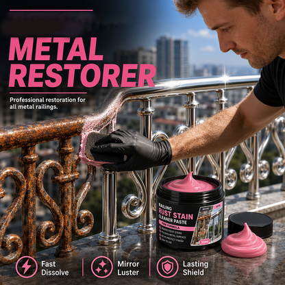 Railing Rust Stain Cleaner Paste