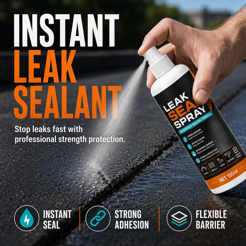 💧 Leak in the pipeline? – This spray seals it instantly!