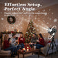 🎁 BUY 2, GET 1 FREE – Transform walls and ceilings into a living winter wonderland – Rotating LED Christmas Projector