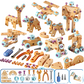 🔧50% OFF NOW! Children's Educational DIY Toy Tool Kit‑Kids STEM Building Blocks Set with Electric Drill, Creative Construction Engineering Toy
