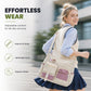 Large Capacity Multi-Pocket Canvas Tote Bag