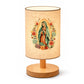 📢📢40% OFF !! ⏰Virgin Mary Pattern Wooden Table Lamp
