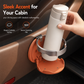 🚗 Last Day Special Price $17.99! 🥤Multifunctional Foldable Car Door Cup Holder Large Diameter Drink and Water Bottle Storage Rack