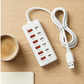 🔌 50% OFF NOW! ⚡ High-Speed 12-Port USB Hub – charge up to 12 devices simultaneously, fast charging & compact design – perfect for the desktop and travel ✨