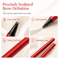 ✍️ 4-Tip Liquid Eyebrow Pen | Natural-Look Strokes