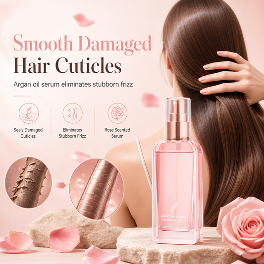 🌸 Moroccan Fragrance Hair Oil Spray | 80ml