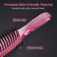 Detangle Knots Instantly! Gentle Portable Scalp Massage Hairbrush