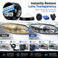 🚗Car Headlight Restoration Paste and Polishing Cream for Removing Oxidation Yellowing and Haziness
